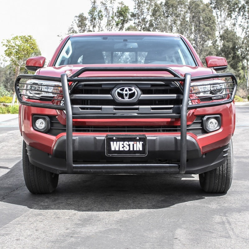 Westin 2005-2015 Toyota Tacoma Sportsman Grille Guard - Black - Mammoth Racing -
