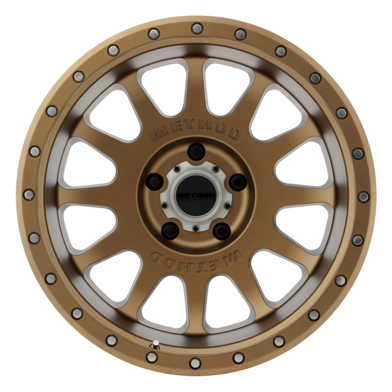 Method Mr605 NV 20x10 -24mm Offset 5x5 71.5mm CB Method Bronze Wheel - Mammoth Racing -