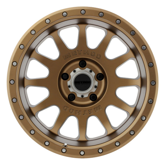 Method Mr605 NV 20x10 -24mm Offset 5x5.5 108mm CB Method Bronze Wheel