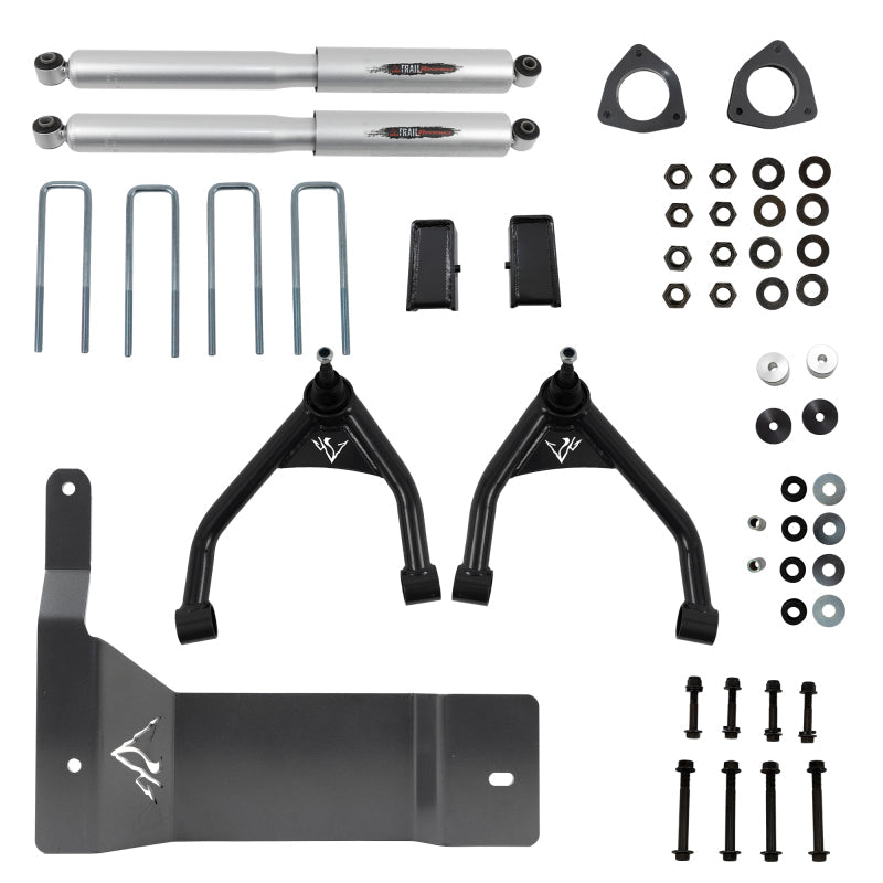 Belltech 07-13 Chevrolet Silverado / GMC Sierra 1500 4WD 4in Suspension Lift Kit w/ Shocks - Mammoth Racing -