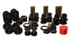Energy Suspension 92-06 Ford E-250/E-350 Van 2WD Black Hyper-flex Master Bushing Set - Mammoth Racing -