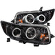 ANZO 2008-2010 Scion Xb Projector Headlights w/ Halo Black - Mammoth Racing -
