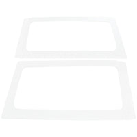DEI 11-18 Jeep Wrangler JK 2-Door Rear Side Window - White - Mammoth Racing -