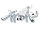 Borla 04-05 Dodge Ram 1500 ST/SLT / 05 Laramie/Hemi Split Side Exit/Oval Tip SS CatBack Exhaust - Mammoth Racing -