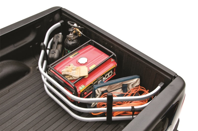 AMP Research 2007-2017 Chevrolet Silverado Standard Bed Bedxtender - Silver - My Store