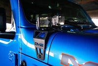 DV8 Offroad 20-22 Jeep JL 392/ Jeep JT Mojave Edition Dual Pod Light Mounts - Mammoth Racing -
