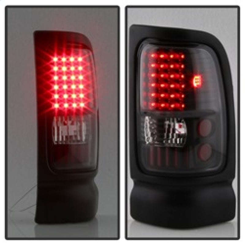 Xtune Dodge Ram 1500 94-01 / Ram 2500/3500 94-02 LED Tail Lights Black ALT-ON-DRAM94-LED-BK - Mammoth Racing -