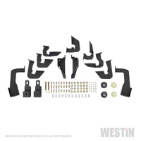 Westin/HDX 07-18 Chevrolet Silverado 1500 Crew (5.5ft) (Excl Classic) Drop WTW Nerf Step Bars - Blk - Mammoth Racing -