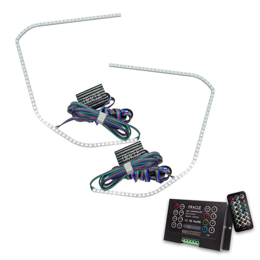 Oracle GMC Yukon 15-20 Halo Kit - ColorSHIFT w/ 2.0 Controller - Mammoth Racing -