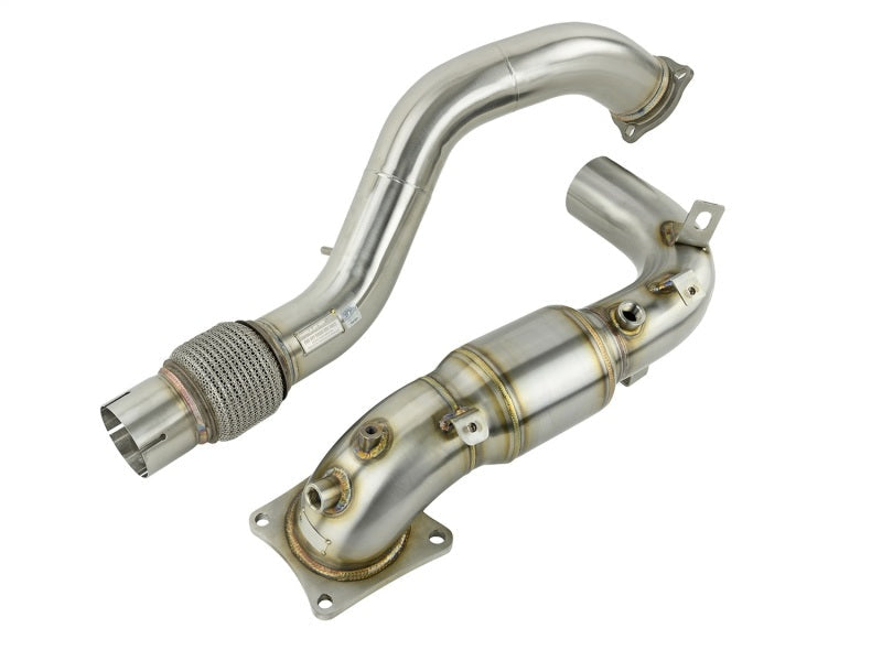 Skunk2 18-20 Honda Civic Type R Downpipe Kit w/ Cat - Mammoth Racing -