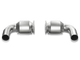 Akrapovic 10-13 Porsche 911 Turbo/Turbo S (997) Link Pipe Set w/ Cat (Titanium) - My Store