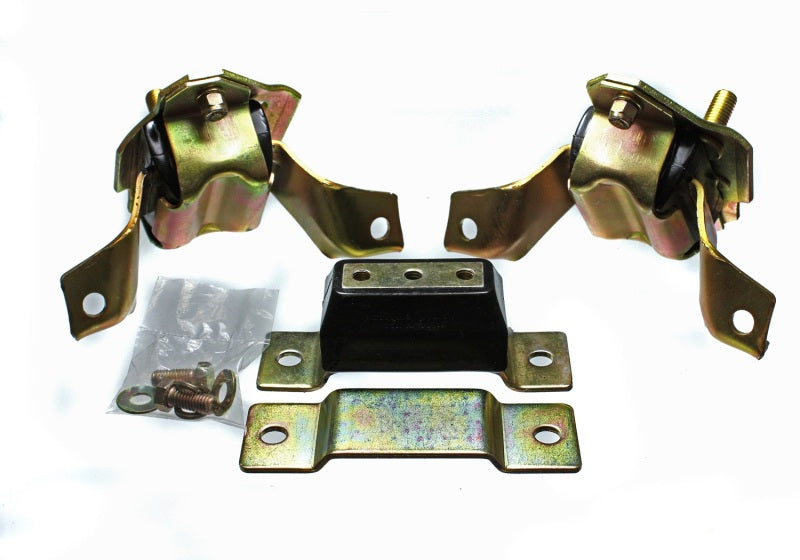 Energy Suspension 84-95 Ford Mustang 5.0 (302c.i.) V8 Black Motor & Transmission Mount Set - Mammoth Racing -