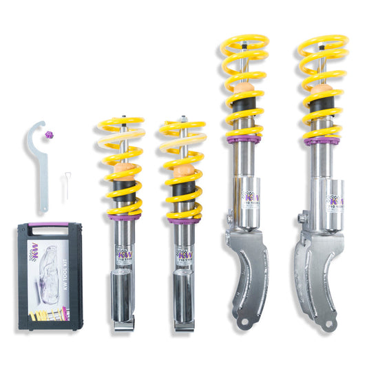 KW Coilover Kit V3 Porsche Cayenne (9PA) incl. Cayenne S w/o PASM - Mammoth Racing -
