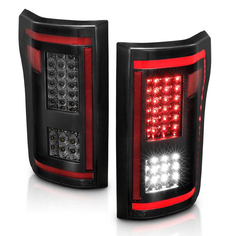 ANZO 15-17 Ford F-150 LED Taillights - Smoke - My Store