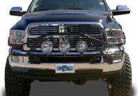 N-Fab Pre-Runner Light Bar 10-17 Dodge Ram 2500/3500 - Gloss Black - Mammoth Racing -