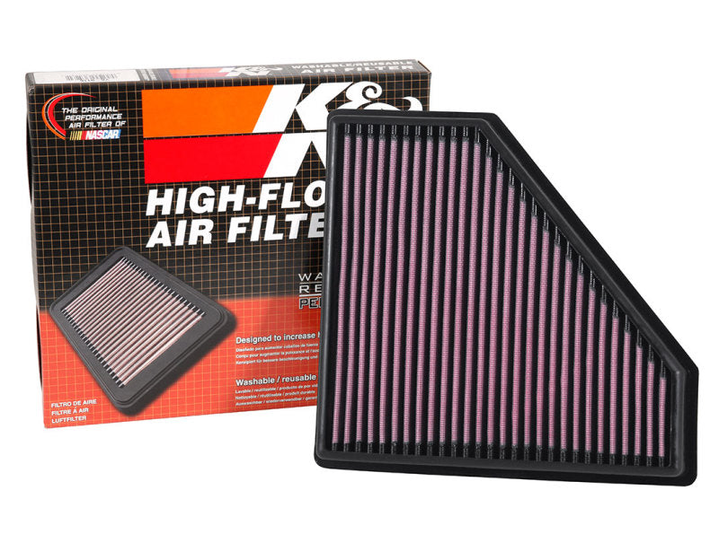 K&N 16-17 Cadillac Cts-v 6.2l V8 Drop In Air Filter - Mammoth Racing -
