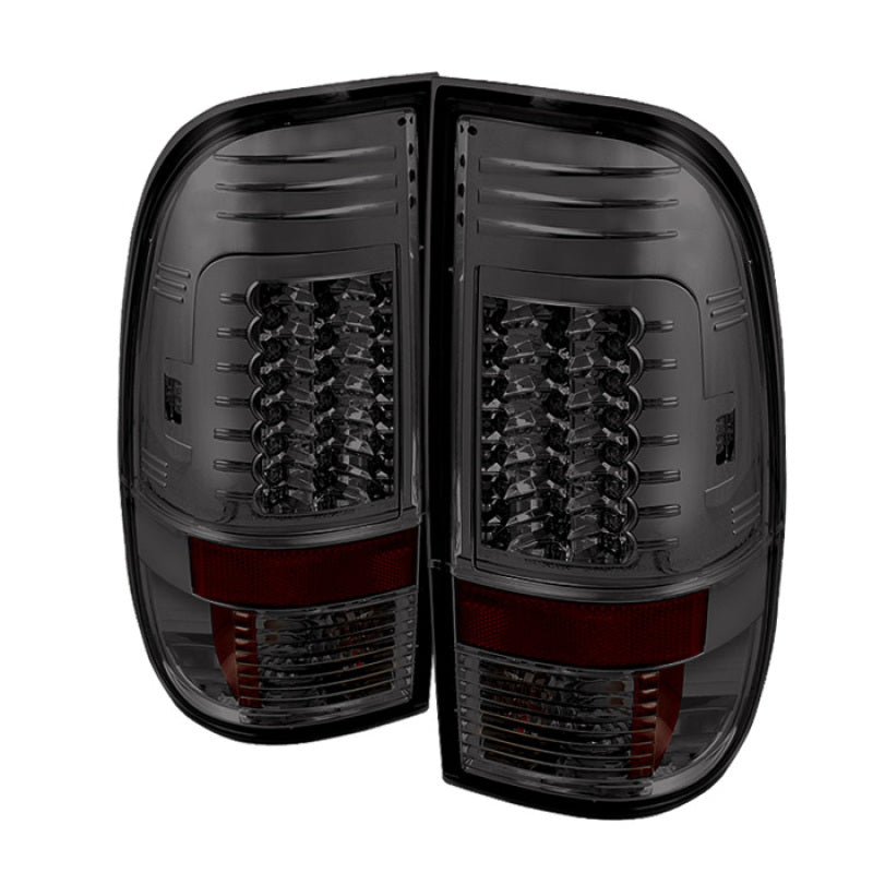 Spyder Ford Super Duty 08-15 Version 2 LED Tail Lights Smoke ALT-YD-FS07-LED-G2-SM - Mammoth Racing -