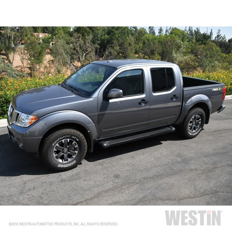 Westin SG6 Black Aluminum Running Boards 74.25in - Mammoth Racing -