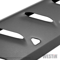 Westin 2019 Chevrolet Silverado/Sierra 1500 Crew Cab Thrasher Running Boards - Textured Black - Mammoth Racing -