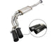 aFe Rebel Exhausts 3in SS Cat-Back 09-14 Ford F-150 4.6/5.0/5.4L w/ Black Tips - Mammoth Racing -