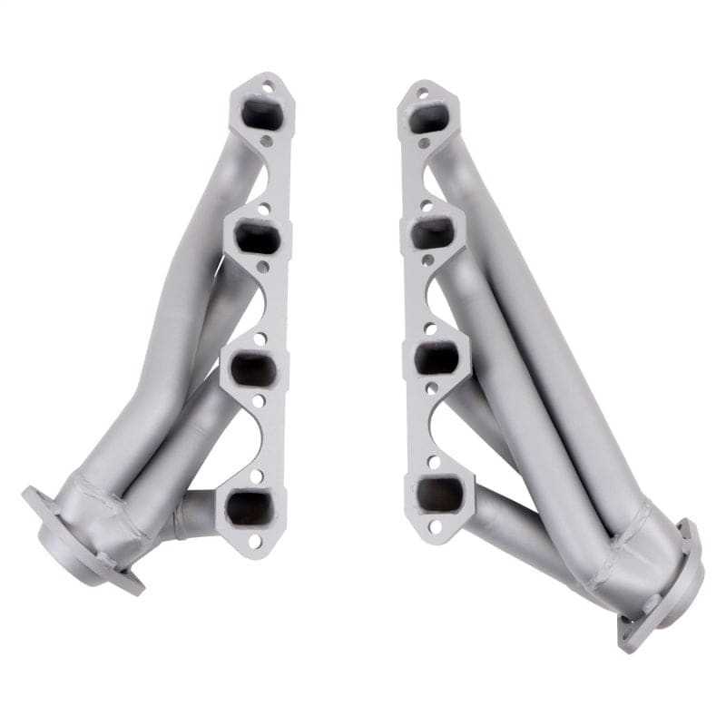 BBK 79-93 Mustang 351 Swap Shorty Unequal Length Exhaust Headers - 1-5/8 Titanium Ceramic - Mammoth Racing -