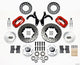 Wilwood Forged Dynalite Front Kit 11.00in Drill-Red 55-57 Chevy - Mammoth Racing -