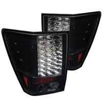 Spyder Jeep Grand Cherokee 05-06 LED Tail Lights Black ALT-YD-JGC05-LED-BK - Mammoth Racing -