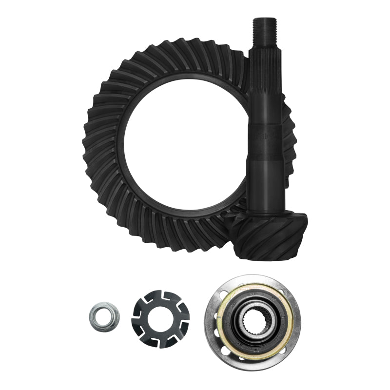 Yukon Ring & Pinion Gear Set - Toyota 8in High Pinion Reverse 4.88 Ratio w/ Yoke Kit (No Clamshell) - Mammoth Racing -