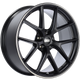 BBS CI-R 20x9.5 5x120 ET40 Satin Black Polished Rim Protector Wheel -82mm PFS/Clip Required - Mammoth Racing -