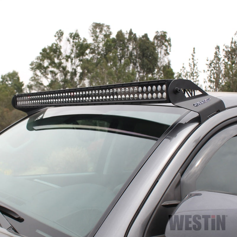 Westin 2005-2018 Toyota Tacoma B-Force Overhead 50in LED Kit - Textured Black - Mammoth Racing -