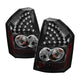 Spyder Chrysler 300C 08-10 LED Tail Lights Black ALT-YD-C308-LED-BK - Mammoth Racing -
