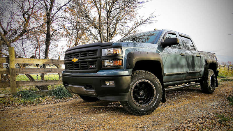 EGR 14+ Chev Silverado 5ft Bed Bolt-On Look Fender Flares - Set - Matte - Mammoth Racing -