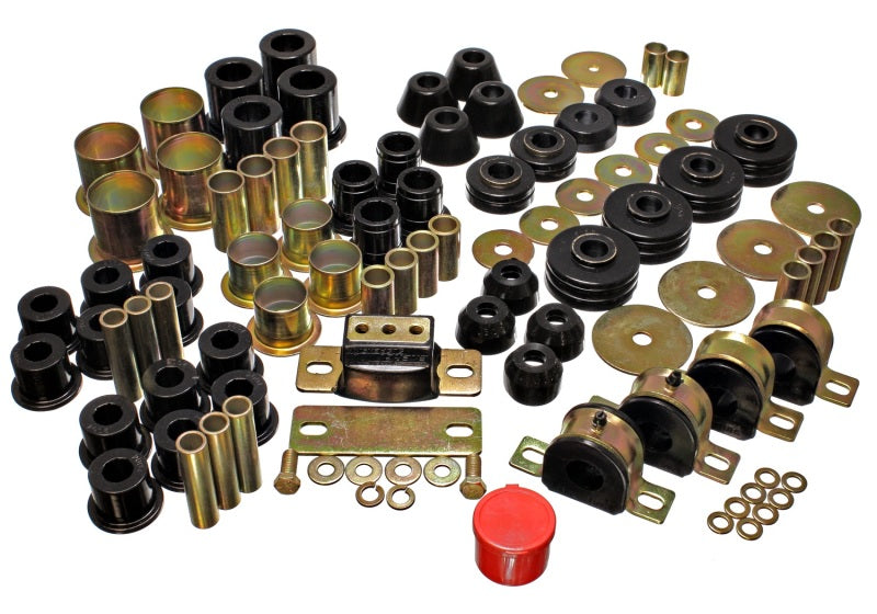 Energy Suspension 73-80 Chevrolet / GMC 2WD 1/2 Ton Pickup Black Hyper-flex Master Bushing Set - My Store