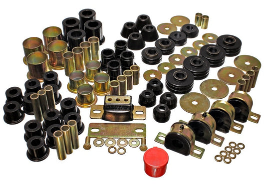 Energy Suspension 73-80 Chevrolet / GMC 2WD 1/2 Ton Pickup Black Hyper-flex Master Bushing Set - My Store