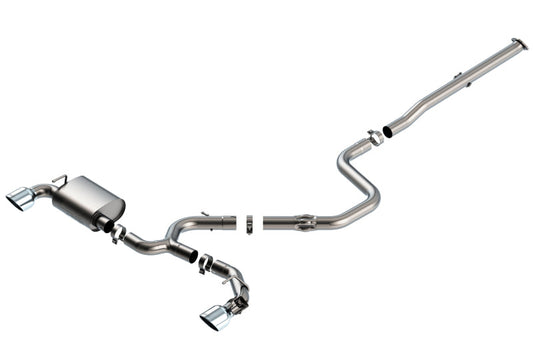 Borla 19-20 Hyundai Veloster N 2.0L I4 MT FWD 2DR 3in ATAK CatBack Exhaust w/ SS Tips - My Store