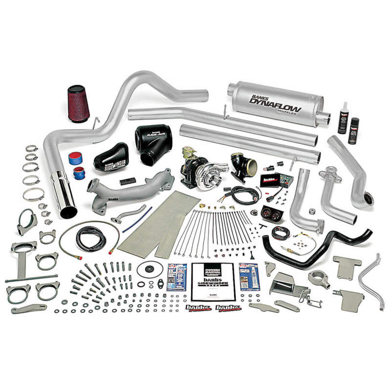 Banks Power 83-93 Ford 6.9/7.3L Trk Man Sidewinder Turbo System - Wastegated - Mammoth Racing -