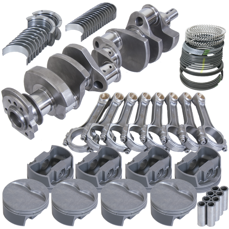 Eagle Chevrolet 350 Small Block Balanced 2Pc Seal Street & Strip Rotating Assembly Kit 3.75in Stroke - Mammoth Racing -