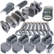 Eagle Chevrolet 350 Small Block Balanced 2Pc Seal Street & Strip Rotating Assembly Kit 3.75in Stroke - Mammoth Racing -