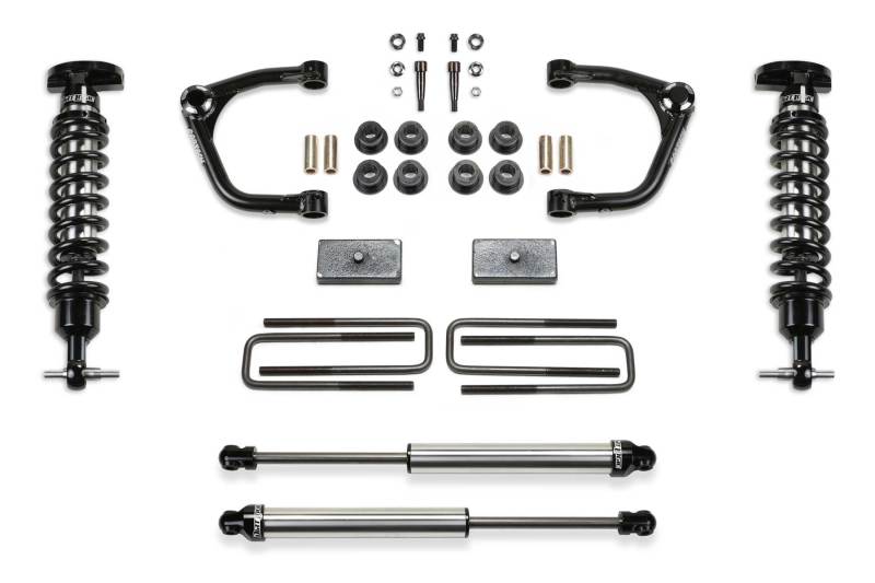 Fabtech 19-21 GM C/k1500 P/U Diesel 3in Uniball UCA Sys w/Dl 2.5 & 2.25 - Mammoth Racing -