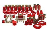 Energy Suspension 78-87 Oldsmobile Cutlass/442/F-85/Europa Red Hyper-flex Master Bushing Set - Mammoth Racing -