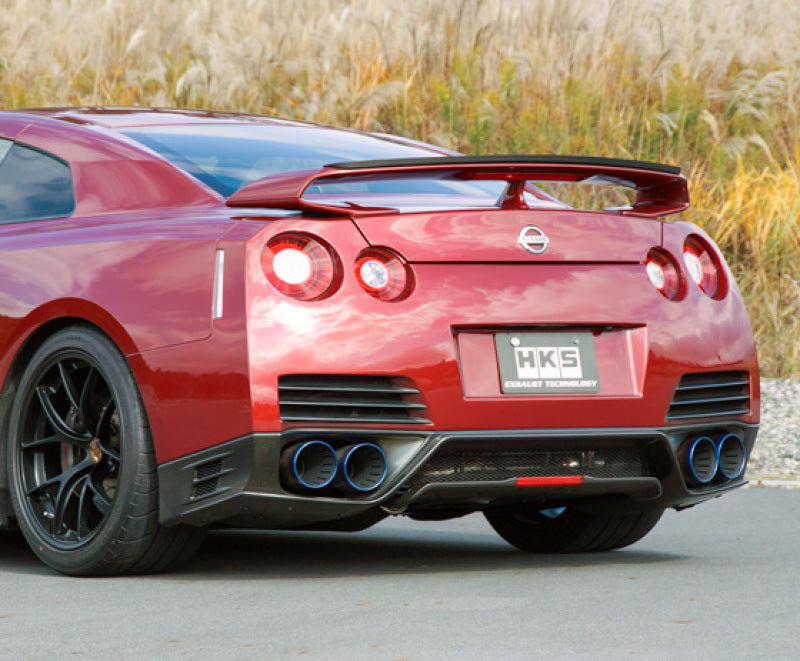 HKS RACING MUFFLER R35 GT-R w/ SILENCER - Mammoth Racing -