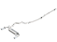 Borla 16-17 Ford Focus RS 2.3L MT Round Angle-Cut Tips Split Rear Exit ATAK Catback Exhaust - My Store