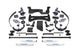 Fabtech 07-08 GM C/k2500hd 8in Perf Sys w/Perf Shks - Mammoth Racing -