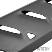 Westin 2019 Chevrolet Silverado/Sierra 1500 Crew Cab Thrasher Running Boards - Textured Black - Mammoth Racing -