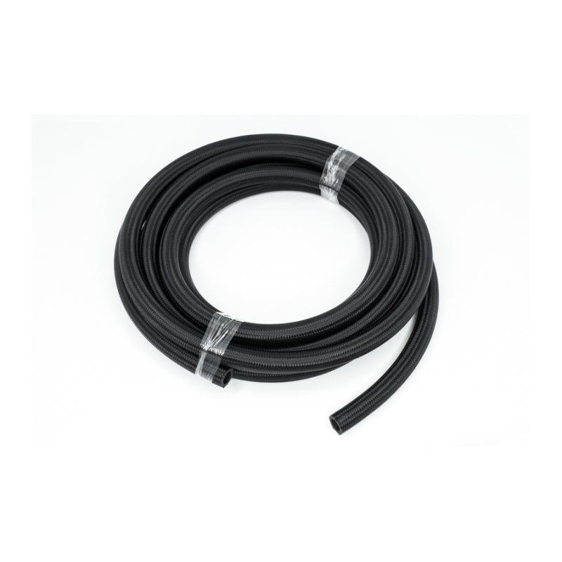 DeatschWerks 10AN Black Nylon Braided CPE Hose 20 Feet - Mammoth Racing -