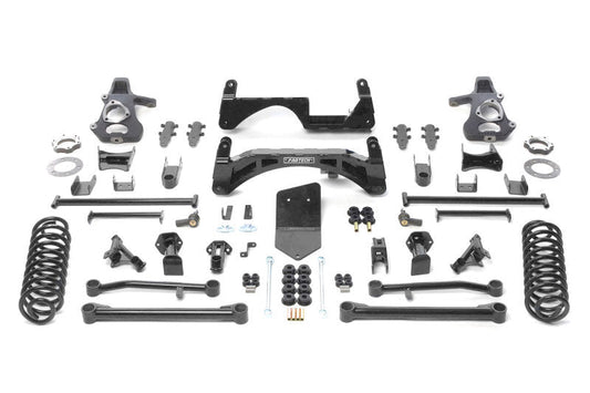 Fabtech 07-14 GM K1500 Suv w/o Autoride 4WD 6in Basic Sys - Mammoth Racing -