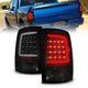 ANZO 09-18 Dodge Ram 1500 Full LED Tailights w/ Sequential Black Housing/Smoke Lens - My Store