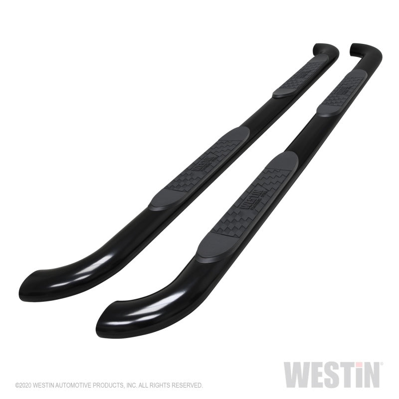 Westin 2020 Jeep Gladiator Platinum 4 Oval Nerf Step Bars - Black - Mammoth Racing -