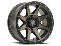 Icon Rebound 18x9 6x5.5 0mm Offset 5in BS 106.1mm Bore Bronze Wheel - Mammoth Racing -