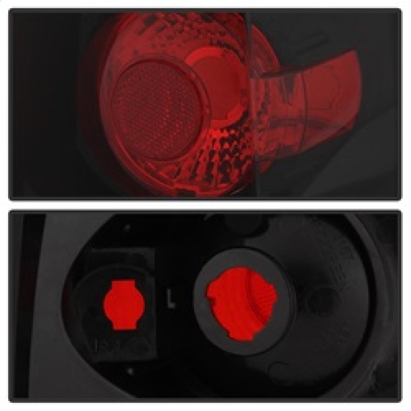 Spyder Cadillac Escalade SUV (Not EXT)02-06 Euro Style Tail Lights Black ALT-YD-CE02-BK - Mammoth Racing -